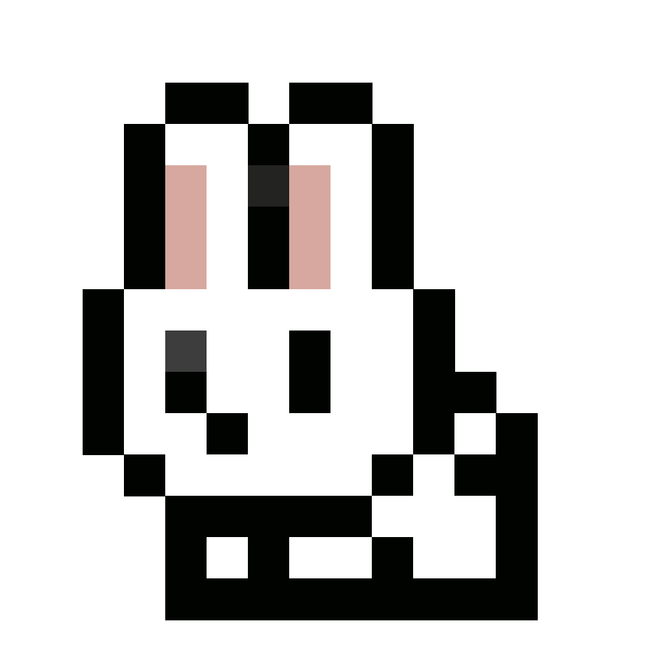 Bunny - 16x16 Pixel Art by anonymous_735th