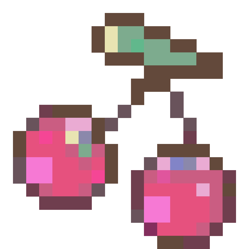 Cherry - 19x19 Pixel Art by FoxBlack