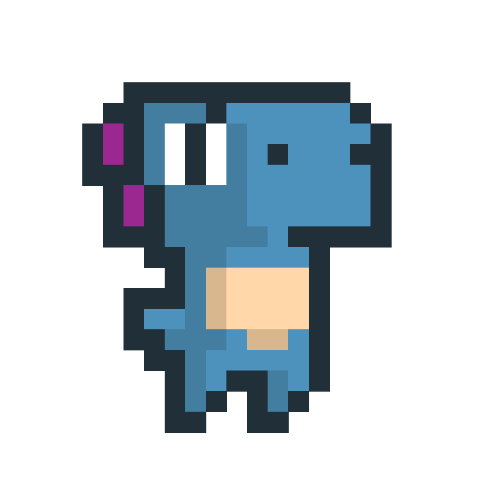 Dinosaur - 24x24 Pixel Art by undefined