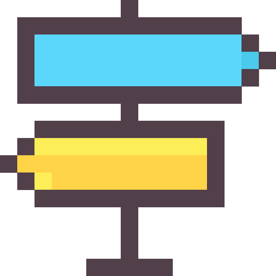 Icon: Signposts - 16x16 Pixel Art by comficker