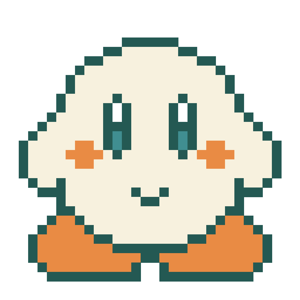 Kirby - 32x32 Pixel Art by undefined