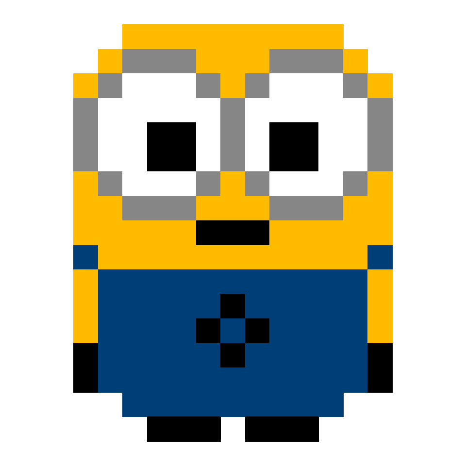 Minion: Bob - 19x19 Pixel Art by comficker