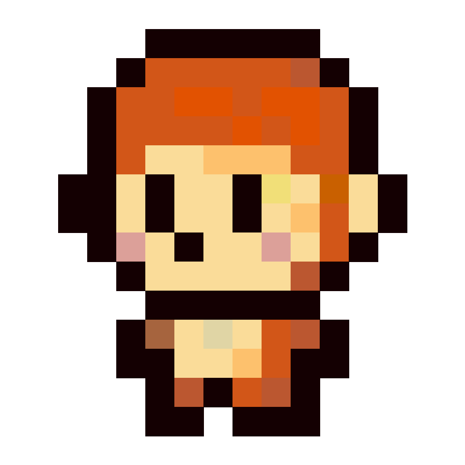 Monkey - 16x16 Pixel Art by anonymous_1596th