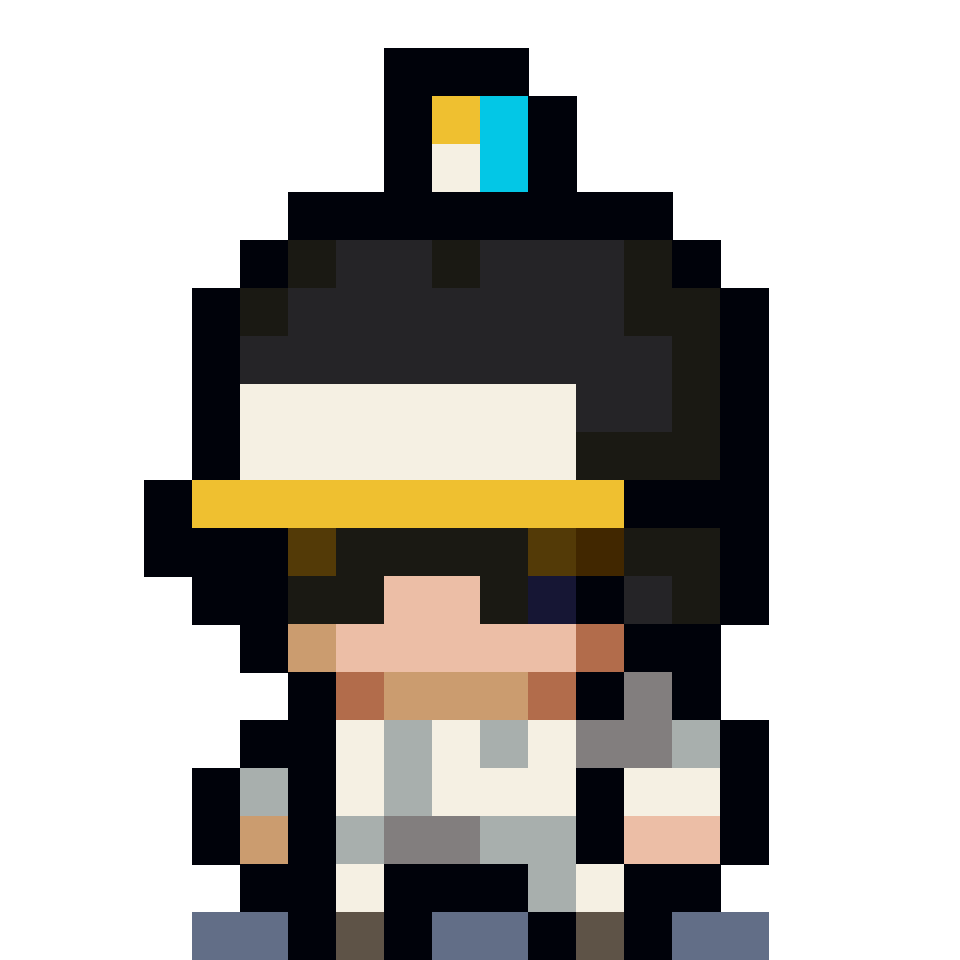 One Piece: Penguin - 20x20 Pixel Art by FoxBlack