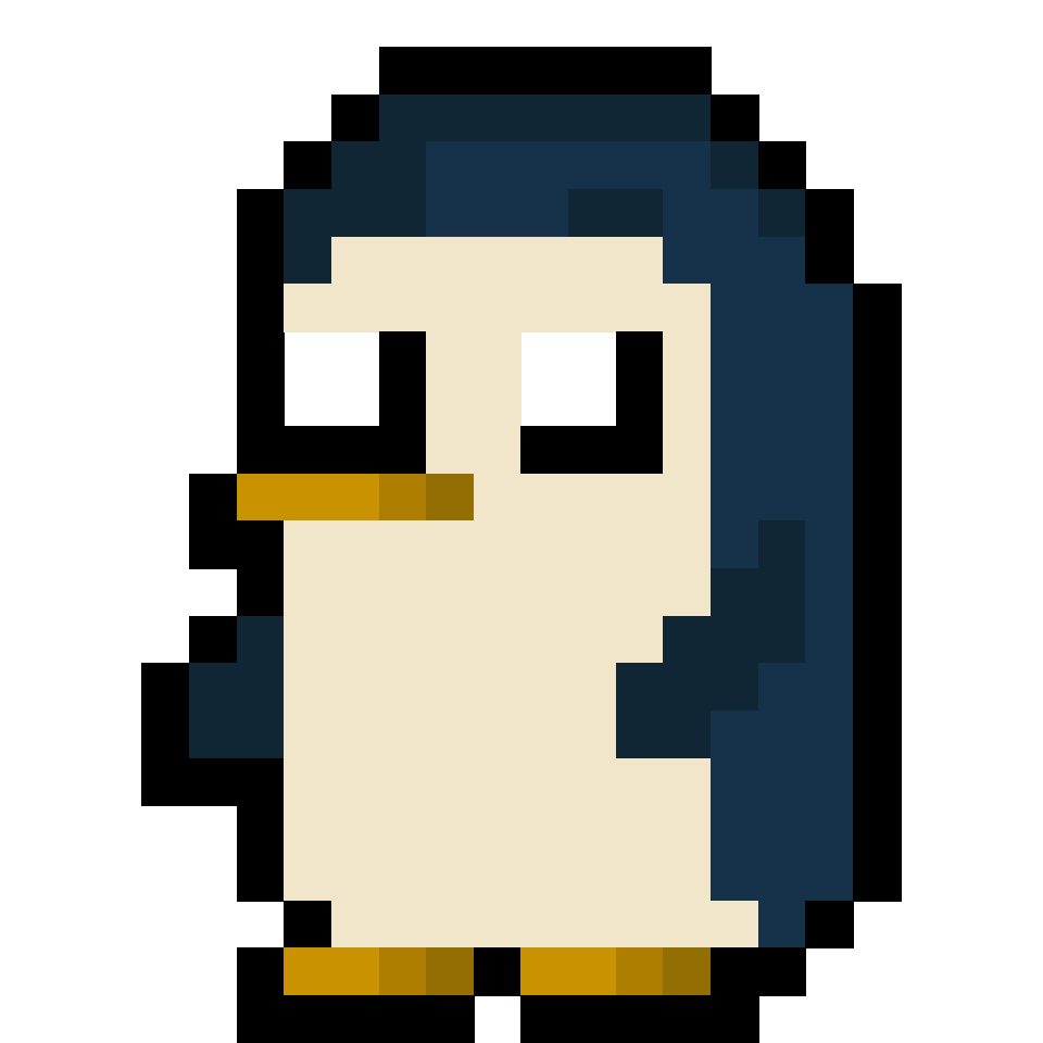 Penguin - 22x22 Pixel Art by comficker