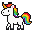 Prancing Rainbow Unicorn