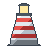Red Striped Lighthouse