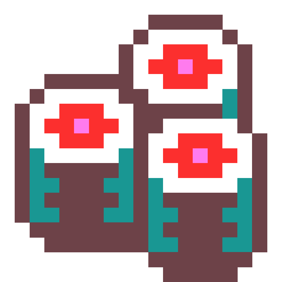 Shushi - 19x19 Pixel Art by FoxBlack