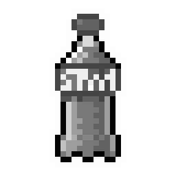 Fanta - Green Soda Bottle