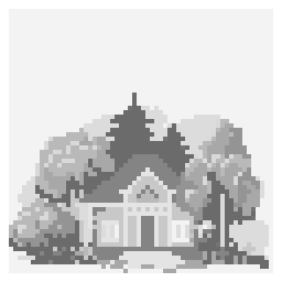 House in forest