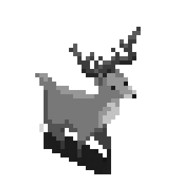 Leaping Deer