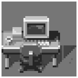 Office Desk at Dusk