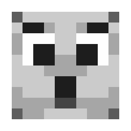 Pixel Surprised Face