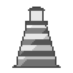 Red Striped Lighthouse