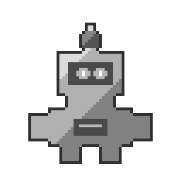 Small Grey Robot