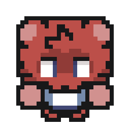 JackYokai bead pattern, 30 by 28 beads