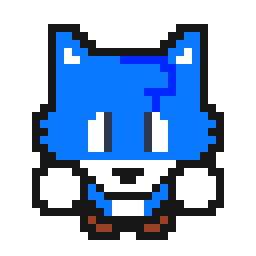 Frankie the fox bead pattern, 30 by 28 beads