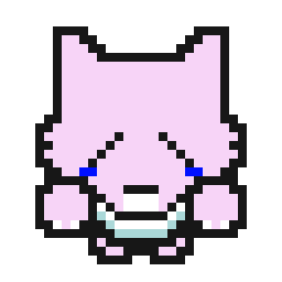 Cutewolf cry bead pattern, 30 by 28 beads
