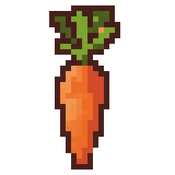Crunchy Carrot bead pattern, 32 by 32 beads
