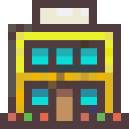 Icon: Building bead pattern, 16 by 16 beads