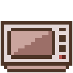 Microwave bead pattern, 21 by 21 beads