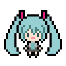 Mikuu bead pattern, 30 by 30 beads
