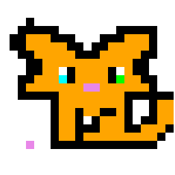CATSU bead pattern, 21 by 19 beads