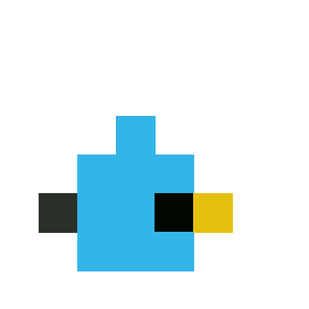 Angry Birds 8bit: Blue