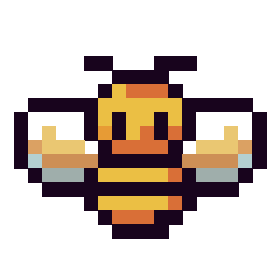 Cute Bee Pixel