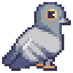 Cute Dove Pixel