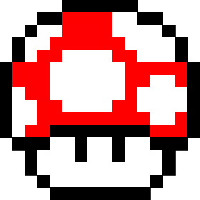 Super Mario Pixel Art - Pixel Art - playcoloring.com