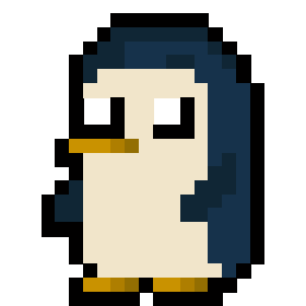 Penguin Pixel Art - Pixel Art - simplepixelart.com