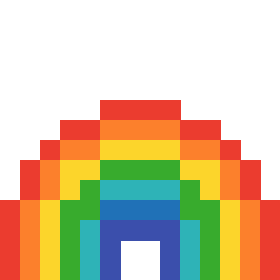 Rainbow Pixels
