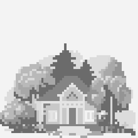House in forest