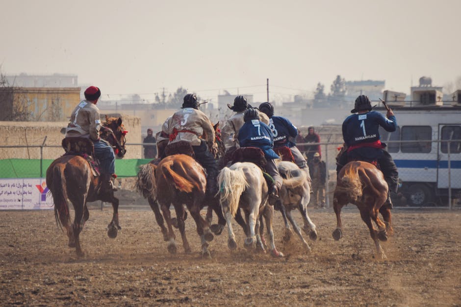 Afghanistan's National Sport Involves Horsemen Competing for a Carcass