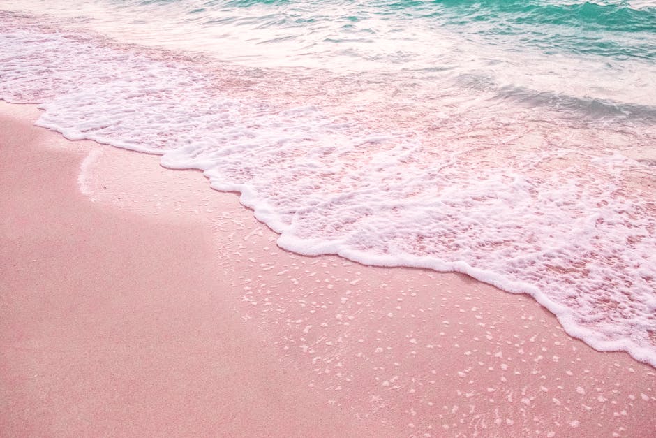 Barbuda Features a Rare Pink Sand Beach