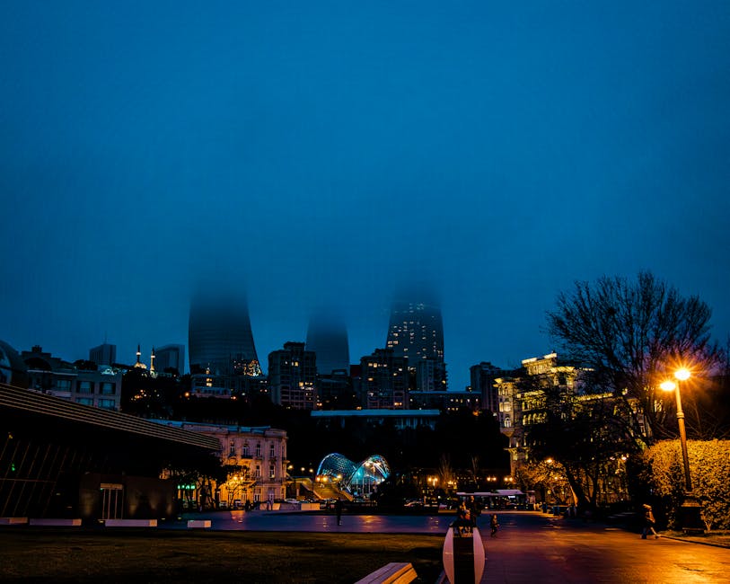 Baku's Flame Towers Are The Tallest Skyscrapers In Azerbaijan
