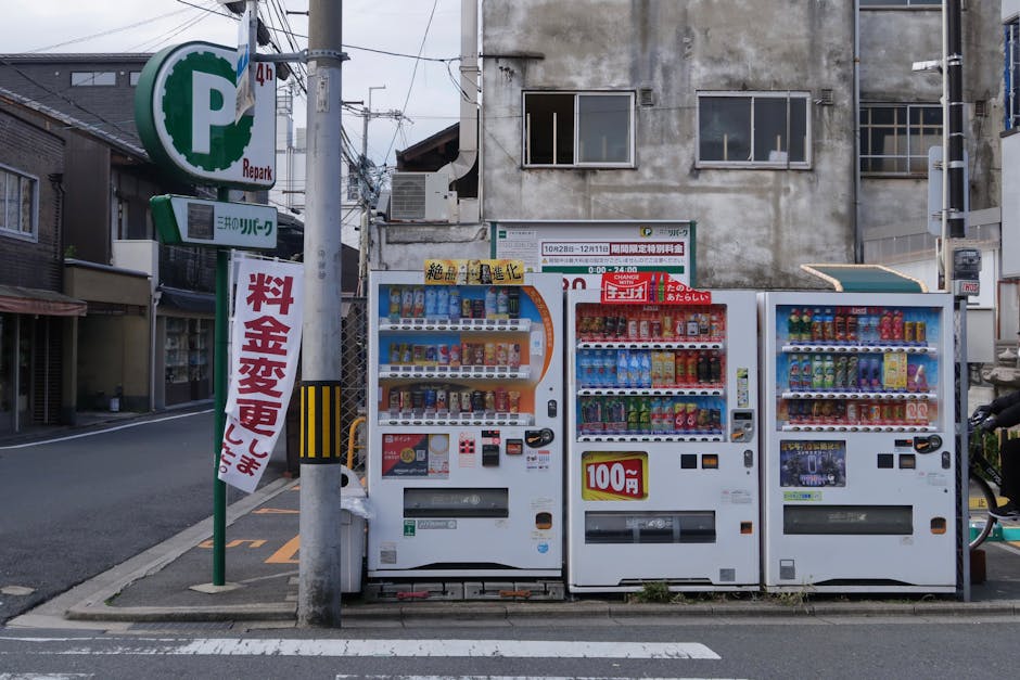 Japan Boasts Over Five Million Vending Machines