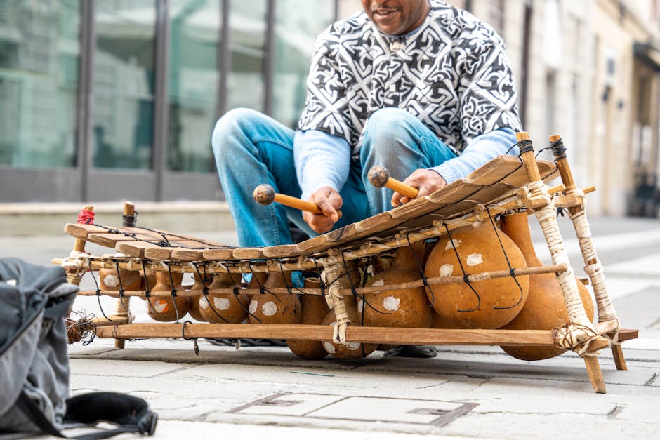 The Balafon, a Wooden Xylophone, Defines Burkinabé Music