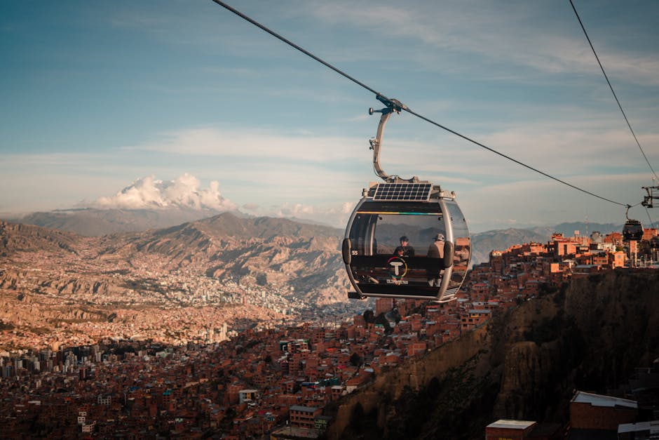 La Paz Boasts the World's Longest and Highest Urban Cable Car System.
