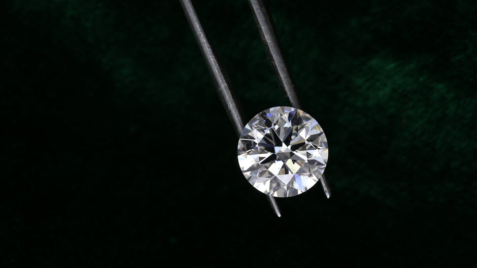 Diamond Weight Is Measured In Carats.