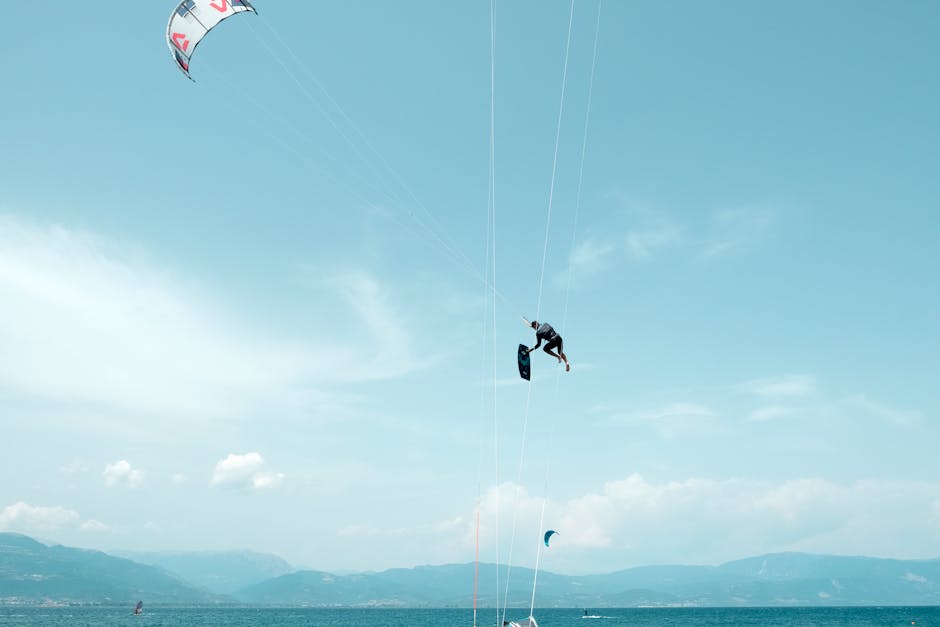 Kitesurfing