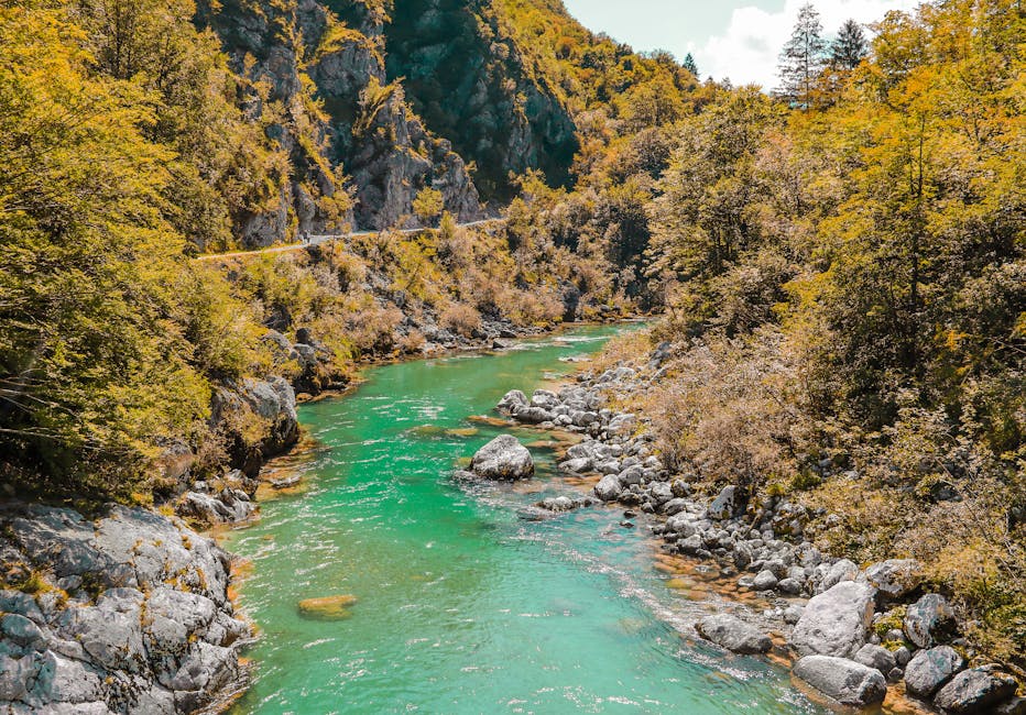 The Neretva River is Famous for its Striking Emerald Green Waters